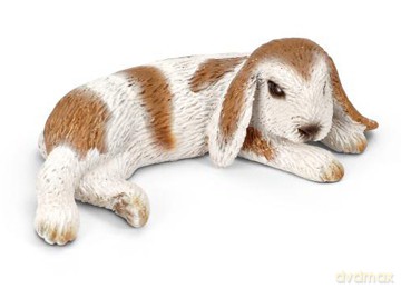 SCHLEICH KRÓLIK MINIATURKA LEŻĄCY new11 13697 [ZABAWKA]