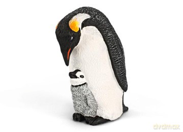 SCHLEICH PINGWIN Z MŁODYM new 2011 14632 [ZABAWKA]