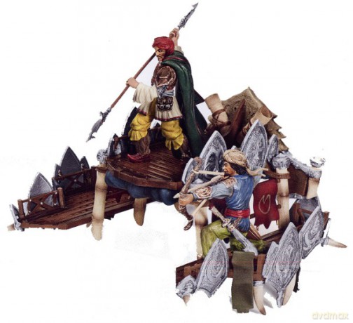 SCHLEICH Dodatki do Słonia Bojowego 42079 [ZABAWKA]