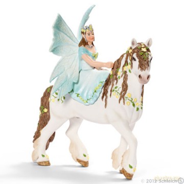 SCHLEICH Eyela na koniu new 2012 70452 [ZABAWKA]