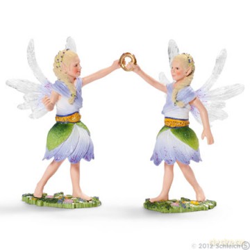 SCHLEICH Elfy Zawilcowe new 2012 70458 [ZABAWKA]