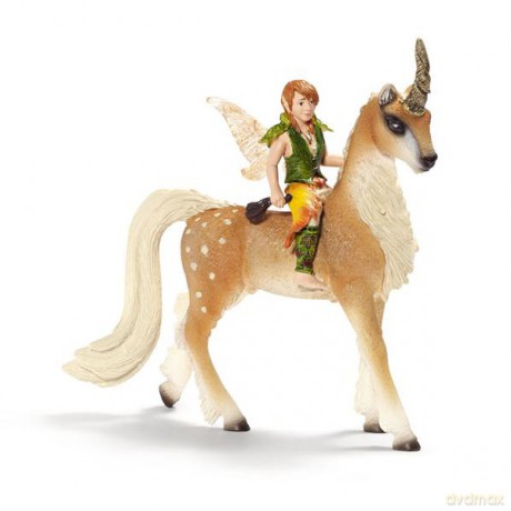 SCHLEICH Elf na Leśnym Jednorożcu 70461 [ZABAWKA]