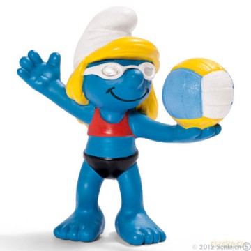 SCHLEICH Smurf Siatkarka Plażowa new 12 20738 [ZABAWKA]