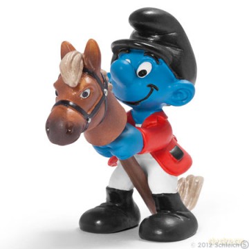 SCHLEICH Smurf Jeździec new 2012 20743 [ZABAWKA]