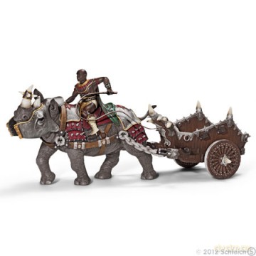 SCHLEICH Gladiator na nosorożcu new 2012 70083 [ZABAWKA]
