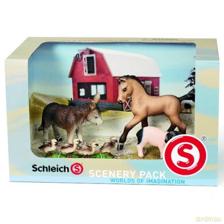 SCHLEICH Zestaw Małe Zwierzęta na farmie 41227 [ZABAWKA]
