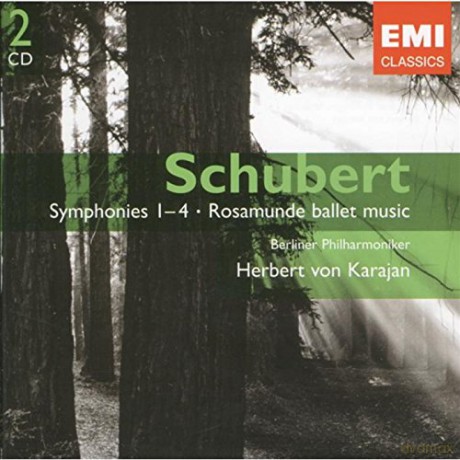 Herbert Von Karajan: Gemini-Symphonies Vol. 1-4, Rosamunde Ba [2CD]