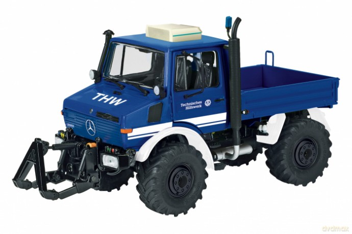 SCHUCO MercedesBenz Unimog U1600 THW 450761300 [MODELARSTWO]