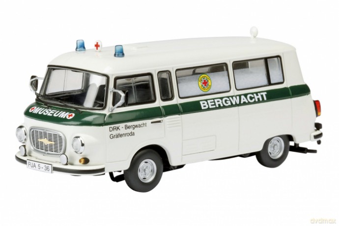 SCHUCO Barkas B 1000 Bus Bergwacht 450365300 [MODELARSTWO]