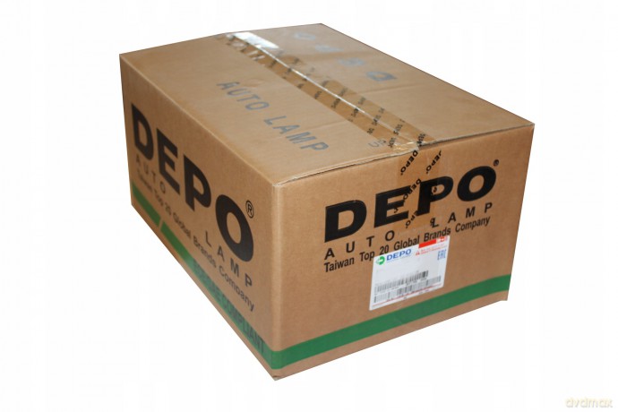 DEPO Lampa tył lewa TOYOTA AVENSIS 01-02 L Toyota