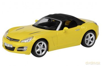 SCHUCO Opel GT (solar yellow with roof) 4775 [MODELARSTWO]