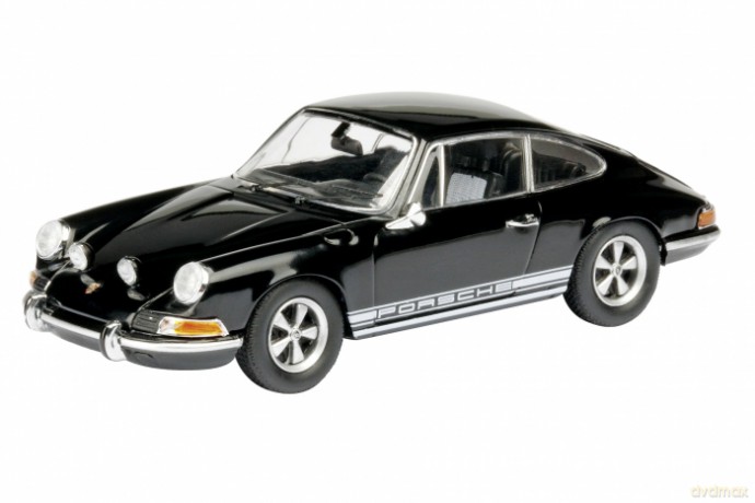 SCHUCO Porsche 911 S (black) 450363500 [MODELARSTWO]