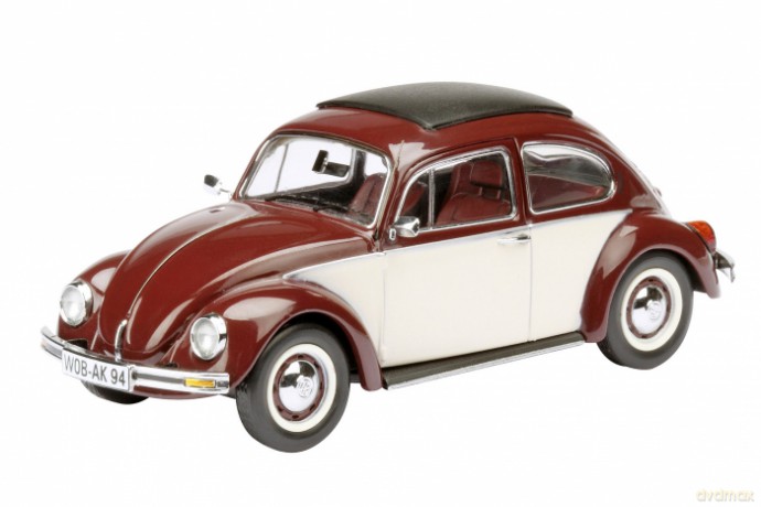 SCHUCO Volkswagen Kafer (redbeige) 450386900 [MODELARSTWO]