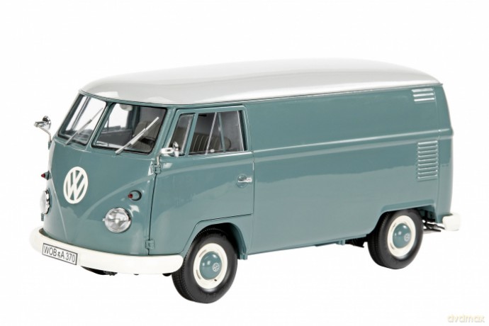 SCHUCO Volkswagen T1 Box Van (blue) 450027200 [MODELARSTWO]