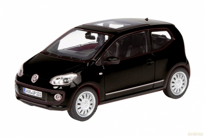 SCHUCO Volkswagen Up 2door (black) 450754300 [MODELARSTWO]