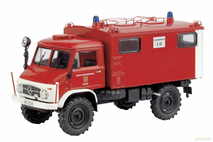 SCHUCO MB Unimog 404 S Funkkoffer 450339100 [MODELARSTWO]