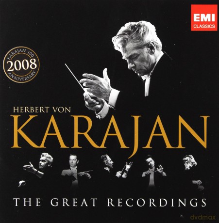 Herbert Von Karajan: The Great Recordings [8CD]