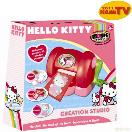 MAGIC FABRIC Hello Kitty Studio Kreacji 60131 [ZABAWKA]