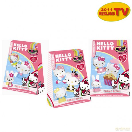 MAGIC FABRIC H. Kitty Zest. z Figurkami 60135 [ZABAWKA]