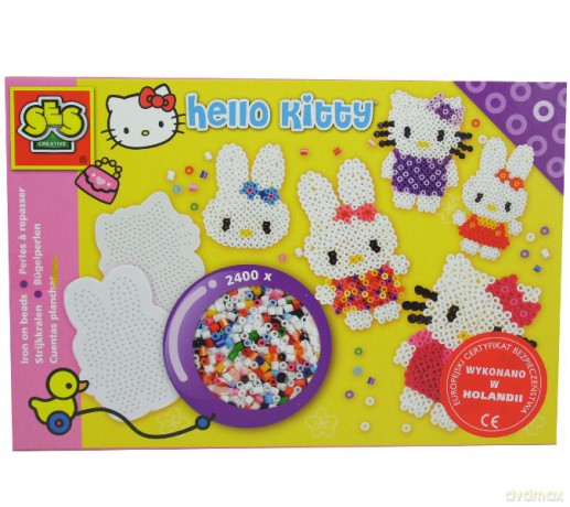 SES HELLO KITTY KORALIKI DUŻY ZESTAW 14752 [ZABAWKA]