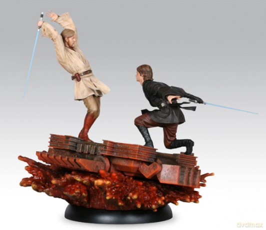 SIDESHOW Star Wars Obi Wan Vs Anakin 25062 [FIGURKA]