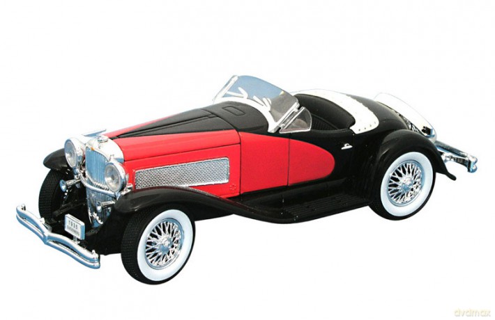 SIGNATURE 1935 Duesenberg SSJ (silver) 32318-1 [MODELARSTWO]