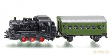 SIKU Parowóz z Wagonem Pasażerskim 1657 [MODELARSTWO]