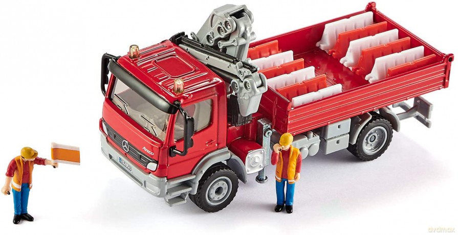 SIKU Mercedes Atego z Dźwigiem Orotowym 3534 [MODELARSTWO]