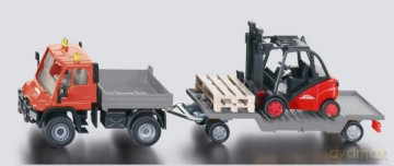SIKU Ciężarówka z przycz. Wózek widłowy 2522 [MODELARSTWO]