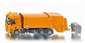SIKU Śmieciarka z Kontenerem na Śmieci 2938 [MODELARSTWO]