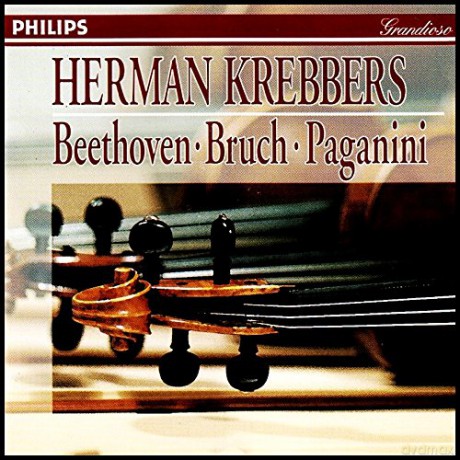 Herman Krebbers/Vari: Beethoven/Bruch/Paganini-Krebb [CD]