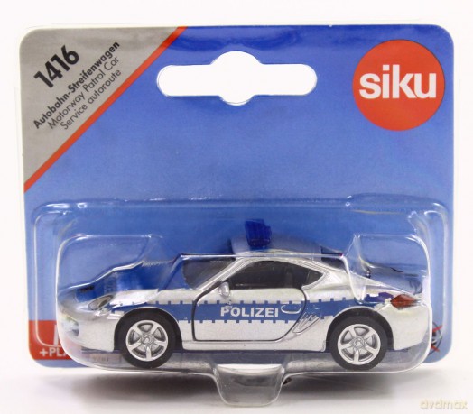 SIKU Porsche policja 1416 [MODELARSTWO]