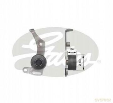 Gates T41138 Rolka napinacza, pasek rozrządu Suzuki Peugeot Fiat Citroen Rover Hyundai