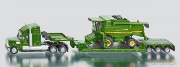SIKU Ciągnik z Platformą Kombajn 1851 [MODELARSTWO]