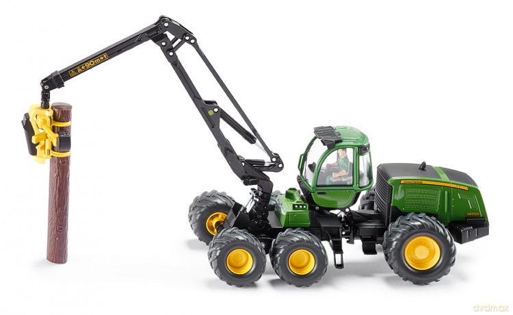 SIKU Kombajn leśny John Deere 4059 [MODELARSTWO]