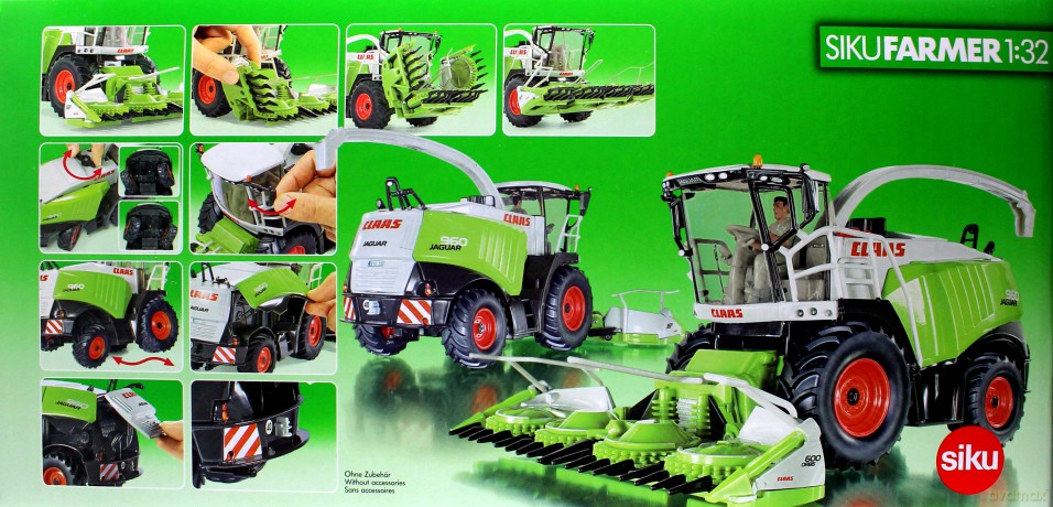 SIKU Kombajn Claas Jaguar 4058 [MODELARSTWO]