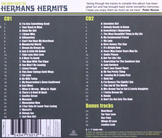 Herman\'s Hermits: The Very Best Of [2CD]