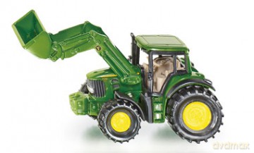 SIKU Traktor John Deere z przednią ładow 1341 [MODELARSTWO]