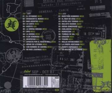 Heroes Del Silencio: Tour 2007 [2CD]