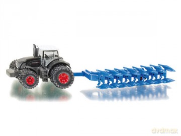 SIKU Traktor z Pługiem Wieloskibowym 1862 [MODELARSTWO]