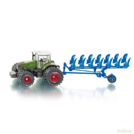 SIKU Traktor z Pługiem 1955 [MODELARSTWO]
