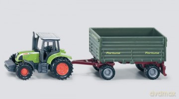 SIKU Traktor z Przyczepą 1634 [MODELARSTWO]
