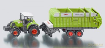 SIKU Traktor Class z Przyczepą 1846 [MODELARSTWO]