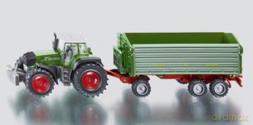 SIKU Traktor z 3osową Przyczepą 1845 [MODELARSTWO]