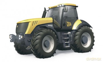 SIKU Traktor JCB 8250 1881 [MODELARSTWO]