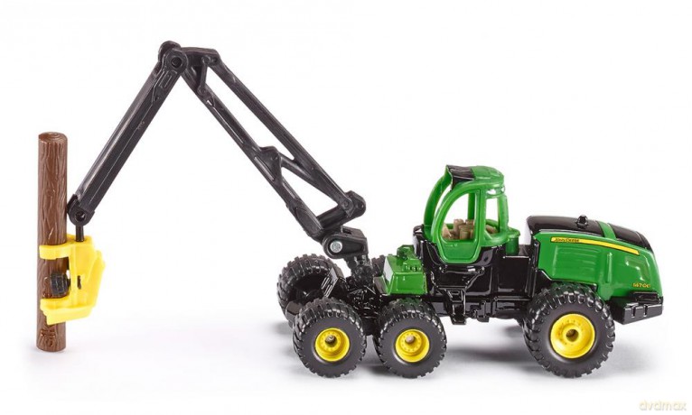SIKU Traktor leśny John Deere 1652 [MODELARSTWO]