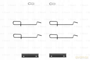 Klocki hamulcowe Bosch 1 987 474 197 Zestaw akcesoriów, Peugeot Renault Citroen