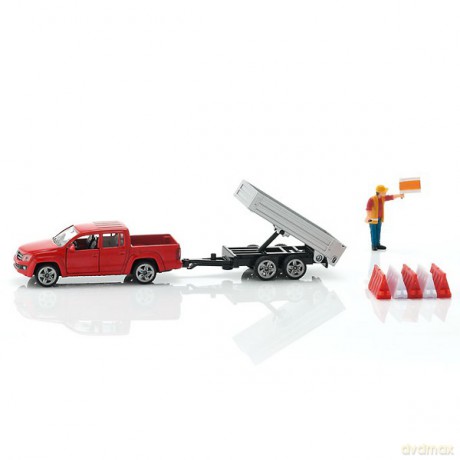 SIKU PickUp z Przyczepą 3543 [MODELARSTWO]