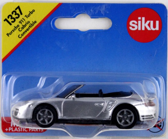 SIKU Porsche 911 Turbo Cabrio 1337 [MODELARSTWO]