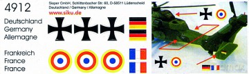 SIKU Helikopter Wojskowy 4912 [MODELARSTWO]